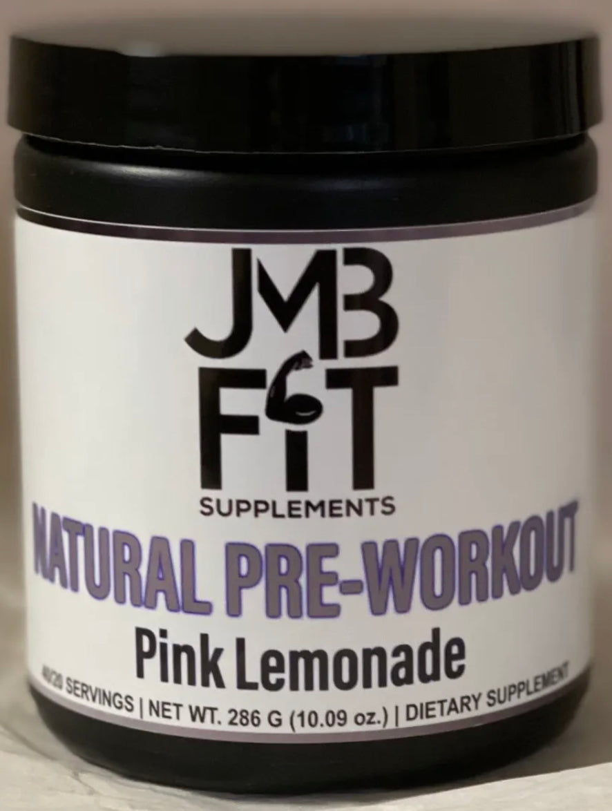 Natural Pre-Workout "Pink Lemonade"